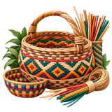 Basket Weaving Color & Pattern Design Notes