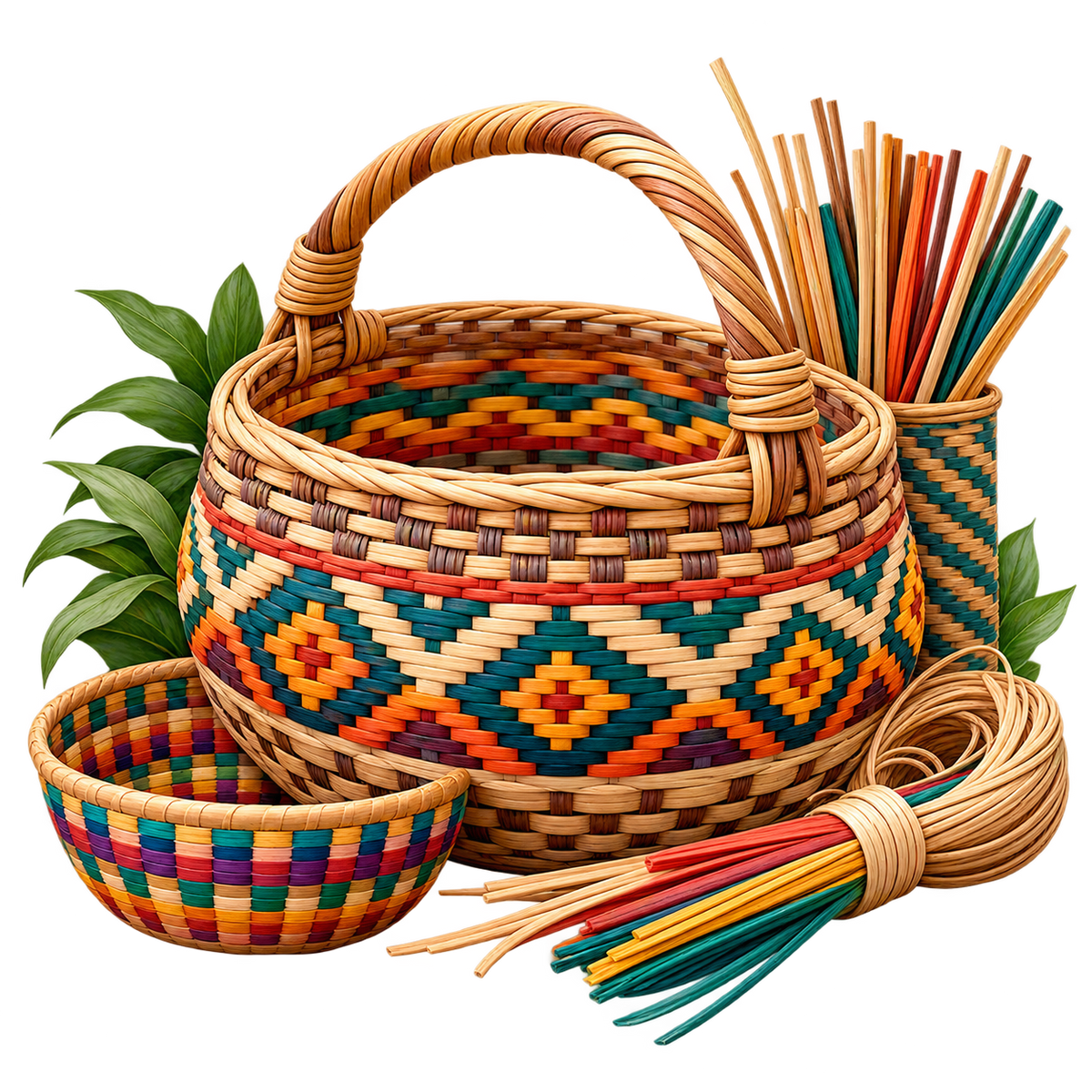 Basket Weaving Color & Pattern Design Notes
