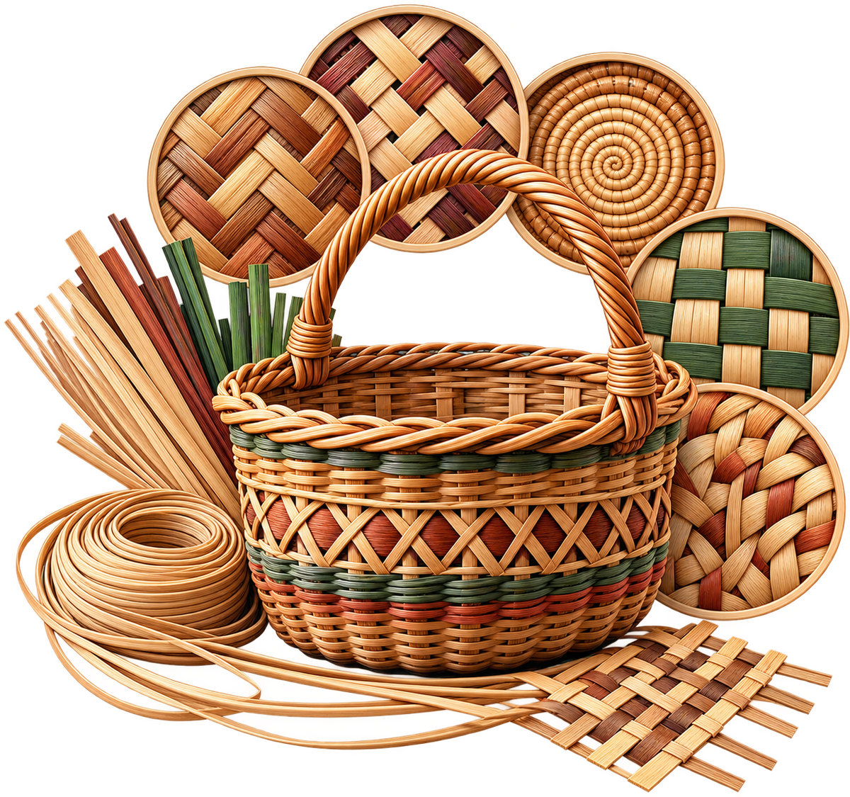 Basket Weaving Texture & Pattern Notes