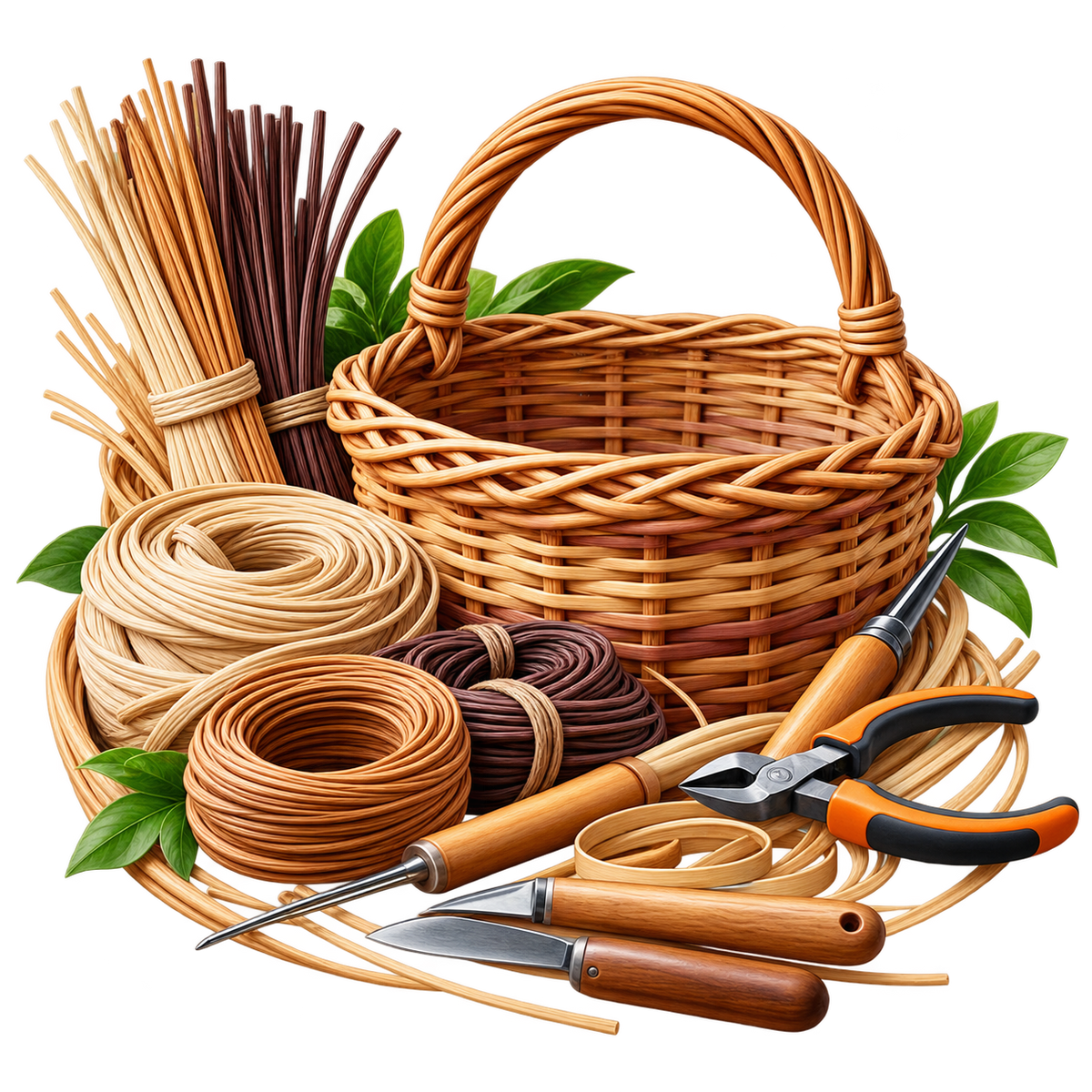 Basket Weaving Tools & Techniques Notes